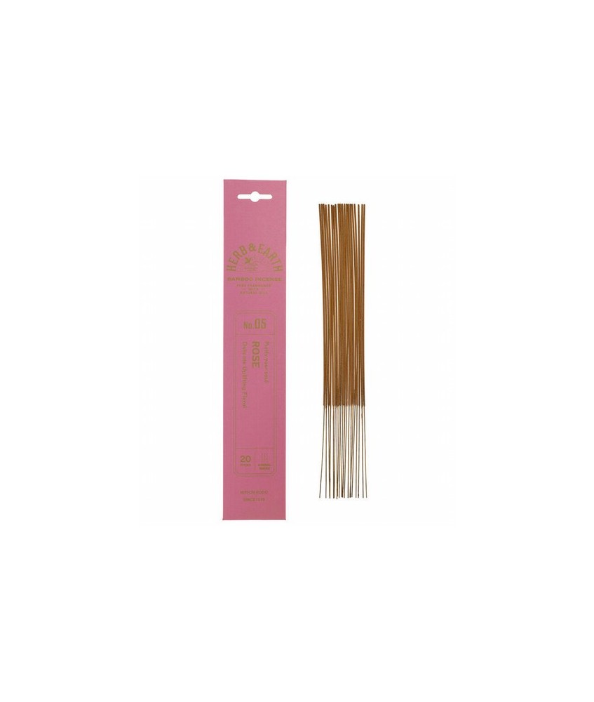 Rosa: aroma delicado, inspirador y floral.

Pura fragrancia con aceites naturales
La colección Herb & Earth de Nippon Kodo f