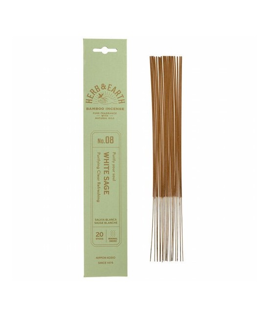 Salvia blanca: aroma purificador, claro y refrescante.

Pura fragrancia con aceites naturales
La colección Herb & Earth de N