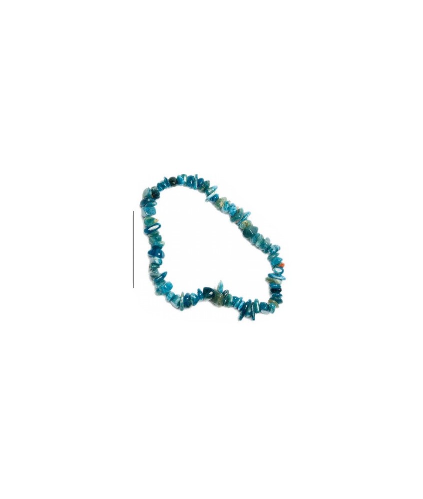 Pulsera Apatito en piedra chip pulida. Calidad extra.

Presentada en jinete de cartón con nombre de mineral y su propiedad. D