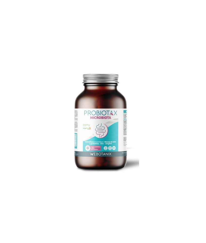 Probiotax Microbiota WeBotanix
Equilibra tu intestino, potencia tu bienestar.

¿Qué es Probiotax Microbiota WeBotanix?
Prob
