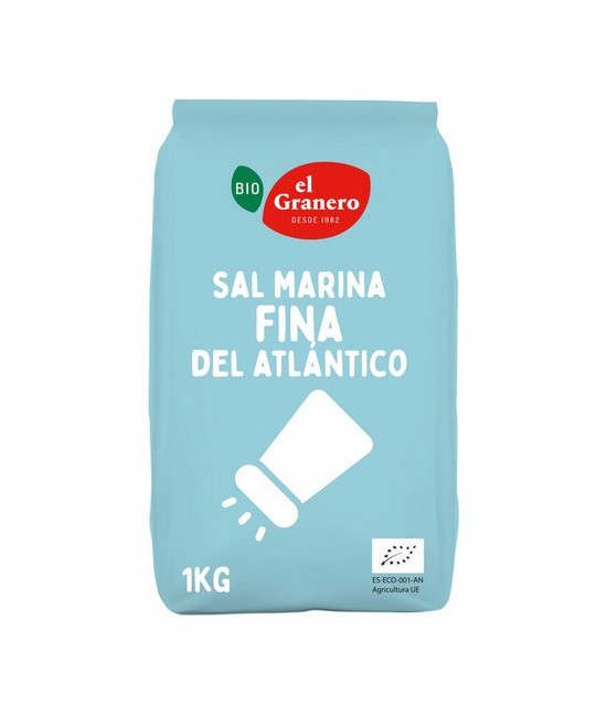 
SAL MARINA FINA BIO, 1 Kg
Ref. 013080

Ingredientes: al* marina fina. (*) De cultivo ecológico.
. (*)=De cultivo ecológic