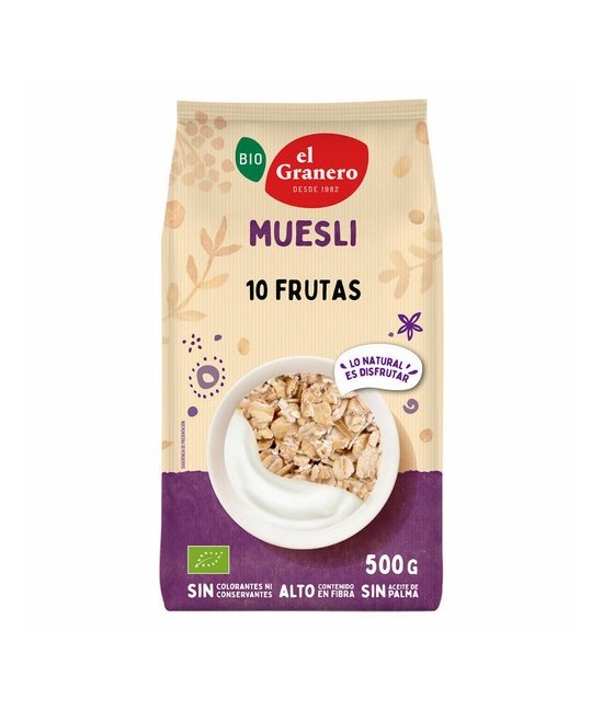 EG.MUESLI FRUTAS BIO 500 GR.