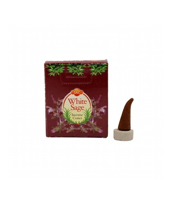 IN.SAC SALVIA BLANCA WHITE SAGE CONO