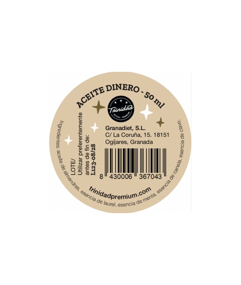 TRI.ACEITE DINERO 50 ML.