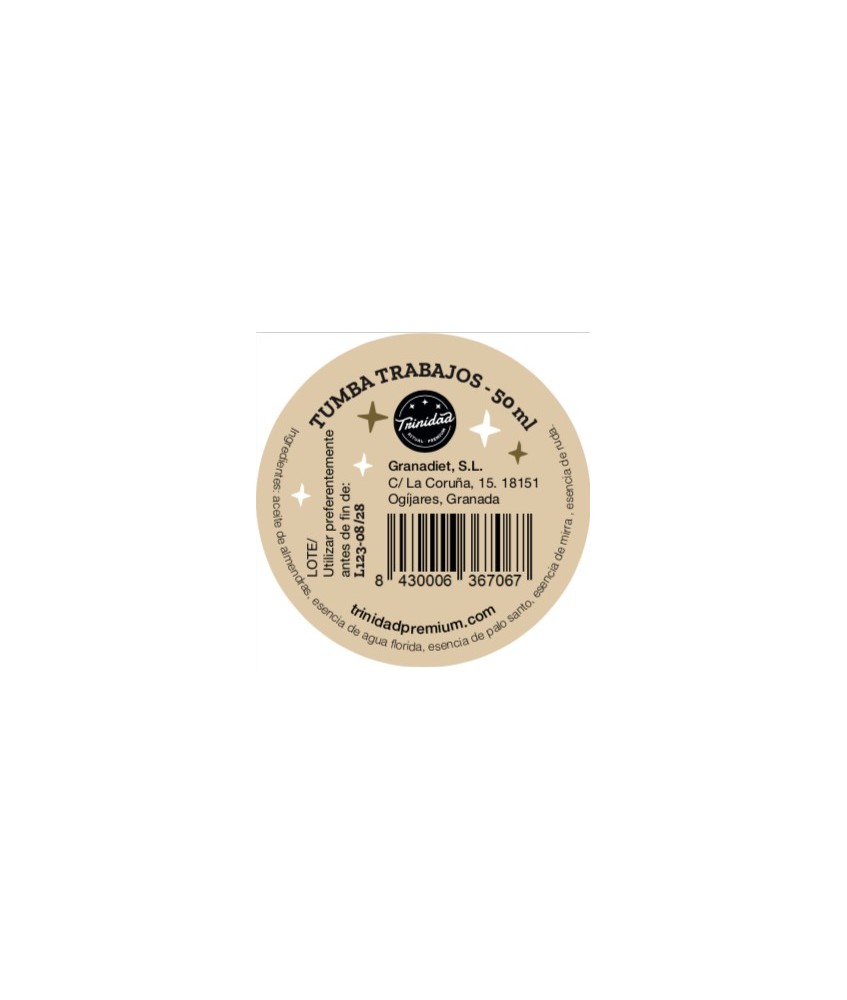 TRI.ACEITE TUMBA TRABAJOS 50 ML.