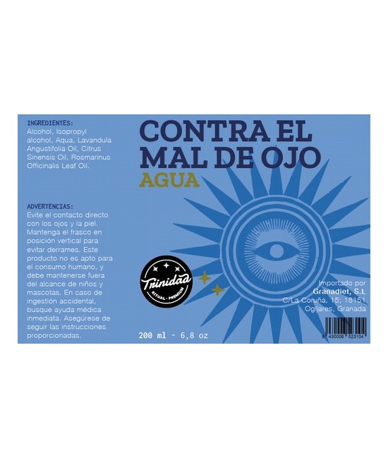 TRI.AGUA MAL DE OJO SPRAY 200 ML.