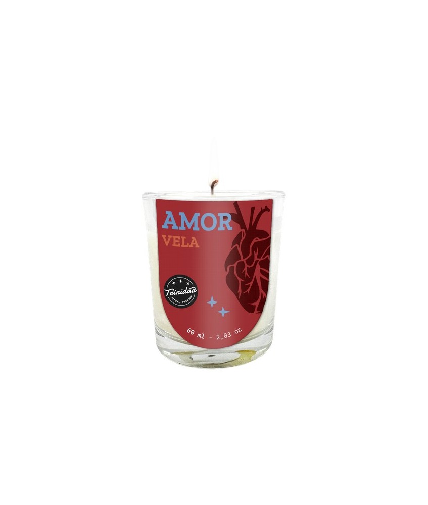 TRI.VELA VASO MINI AMOR 50 ML.