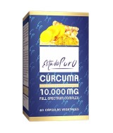 Complemento alimenticio a base de extractos secos de rizoma de Cúrcuma longa, estandarizados en curcumina y turmerosacáridos, y
