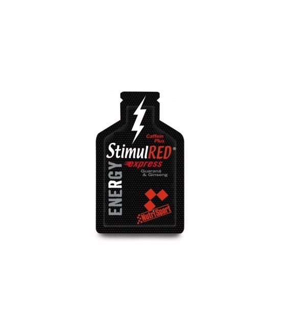 Cantidad por dosis (1 gel de 30 ml):
Energía:
Hidratos de carbono de cadena corta y de cadena larga (6.5 g):
StimulRED® te p