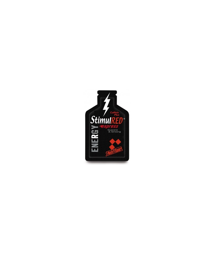 Cantidad por dosis (1 gel de 30 ml):
Energía:
Hidratos de carbono de cadena corta y de cadena larga (6.5 g):
StimulRED® te p