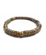 Pulsera de hombre de Jaspe Paisaje (6mm).

En goma elástica.
