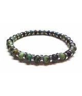 Pulsera de Turquesa para hombre (6mm).

En goma elástica