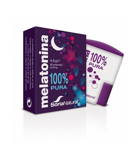 Ingredientes
Edulcorante: xilitol; antiaglomerantes: dióxido de silicio y sales magnésicas de ácidos grasos; melatonina.

Co
