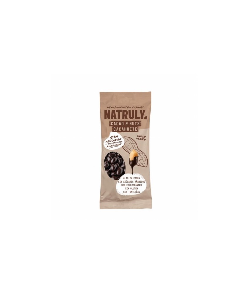 INGREDIENTES

Cobertura de chocolate negro 50% (pasta de cacao, fibra de achicoria, manteca de cacao, emulgente: lecitina de 
