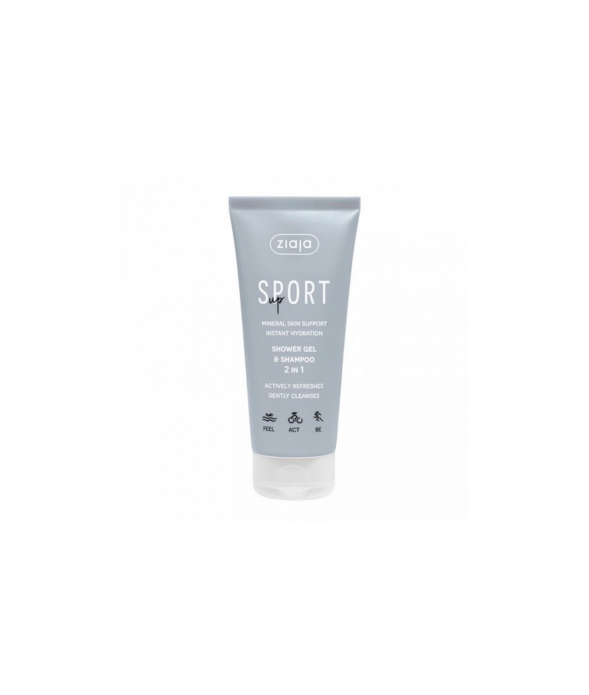 Gel 2 en 1 para cuerpo y cabello que limpia eficazmente sin causar sequedad ni irritación. Su fórmula suave respeta la piel y e
