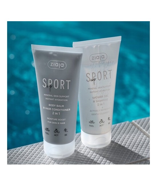 ZJ.SPORT UP BALSAMO CORPORAL ACONDICIONADOR 2 EN 1 200 ML.