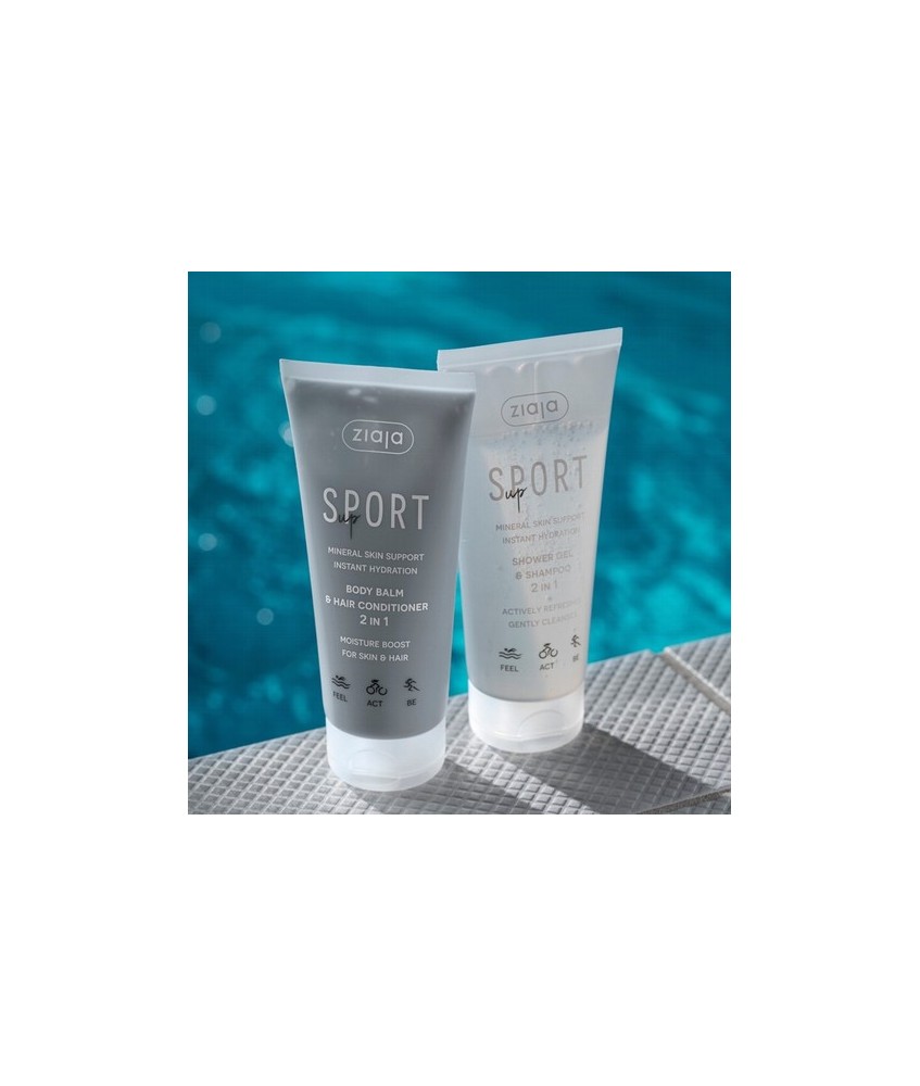 ZJ.SPORT UP BALSAMO CORPORAL ACONDICIONADOR 2 EN 1 200 ML.