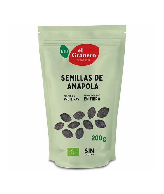 SEMILLAS DE AMAPOLA BIO, 200 g
Ref. 019159

Ingredientes: semillas de amapola azul*. Puede contener trazas de sésamo, soja y