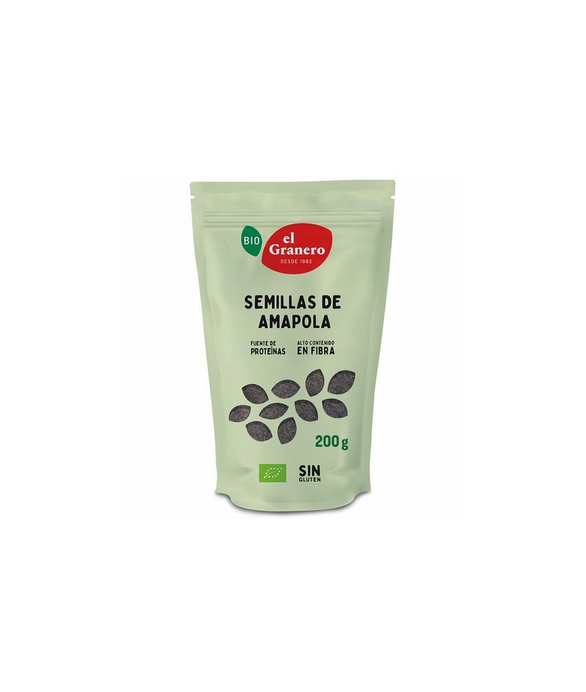 SEMILLAS DE AMAPOLA BIO, 200 g
Ref. 019159

Ingredientes: semillas de amapola azul*. Puede contener trazas de sésamo, soja y