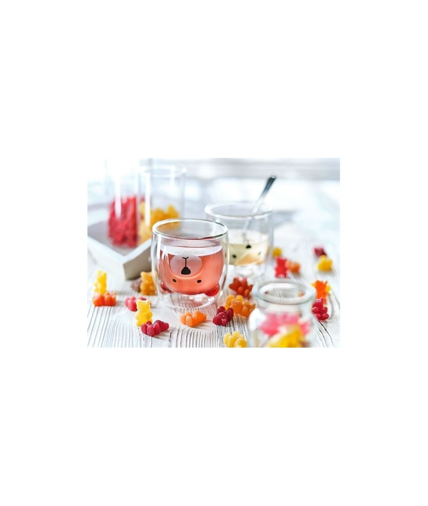 DB.VASO CRISTAL PARED DOBLE OSO PAT 0,2 ML.