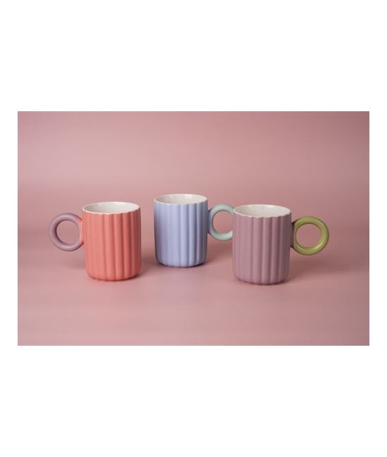 DB.TAZA HAPPINES AZUL 0,35 L.