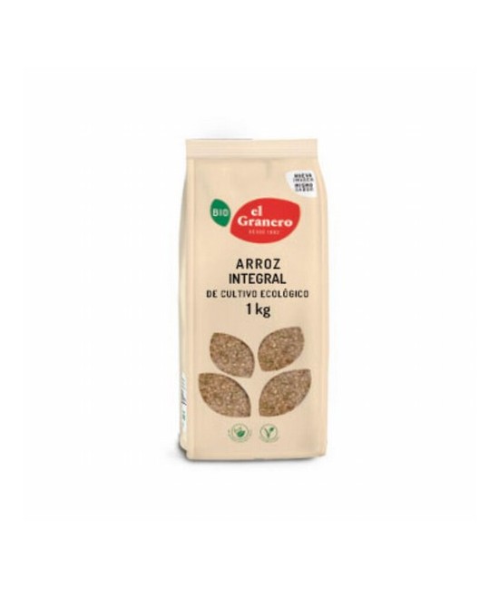 
ARROZ INTEGRAL BIO, 1 Kg
Ref. 011801

Ingredientes: arroz integral*. Puede contener trazas de gluten, sésamo, soja y fruto
