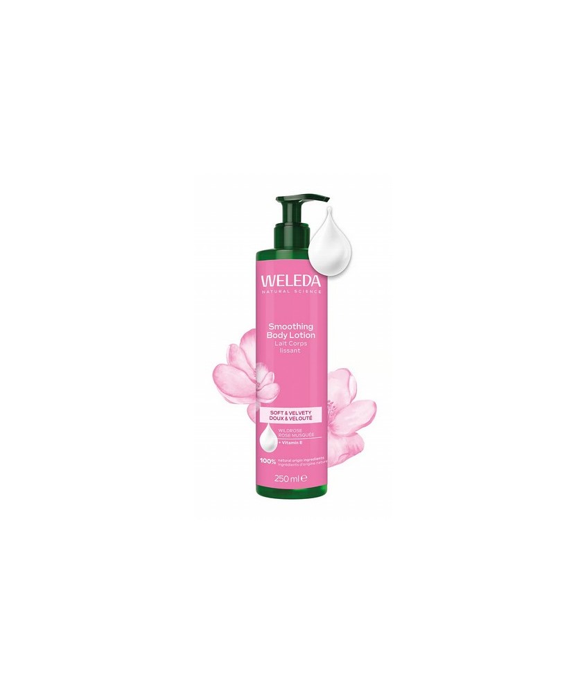 Información del Producto
Leche Corporal con rosa mosqueta silvestre y vitamina E de origen vegetal (tocoferol certificado NATR