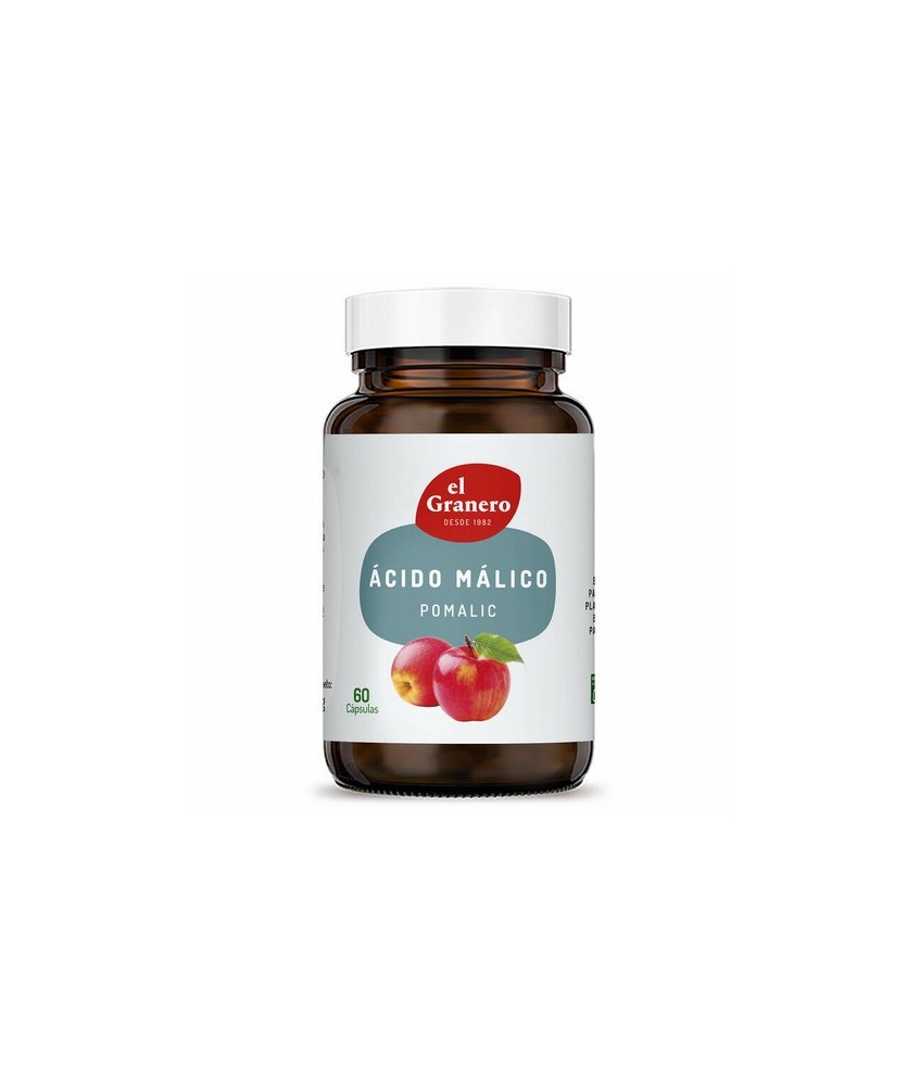 
ACIDO MALICO (POMALIC), 60 CAP. 650 mg
Ref. 013389

Ingredientes: corrector de acidez ácido málico, agente de recubrimient
