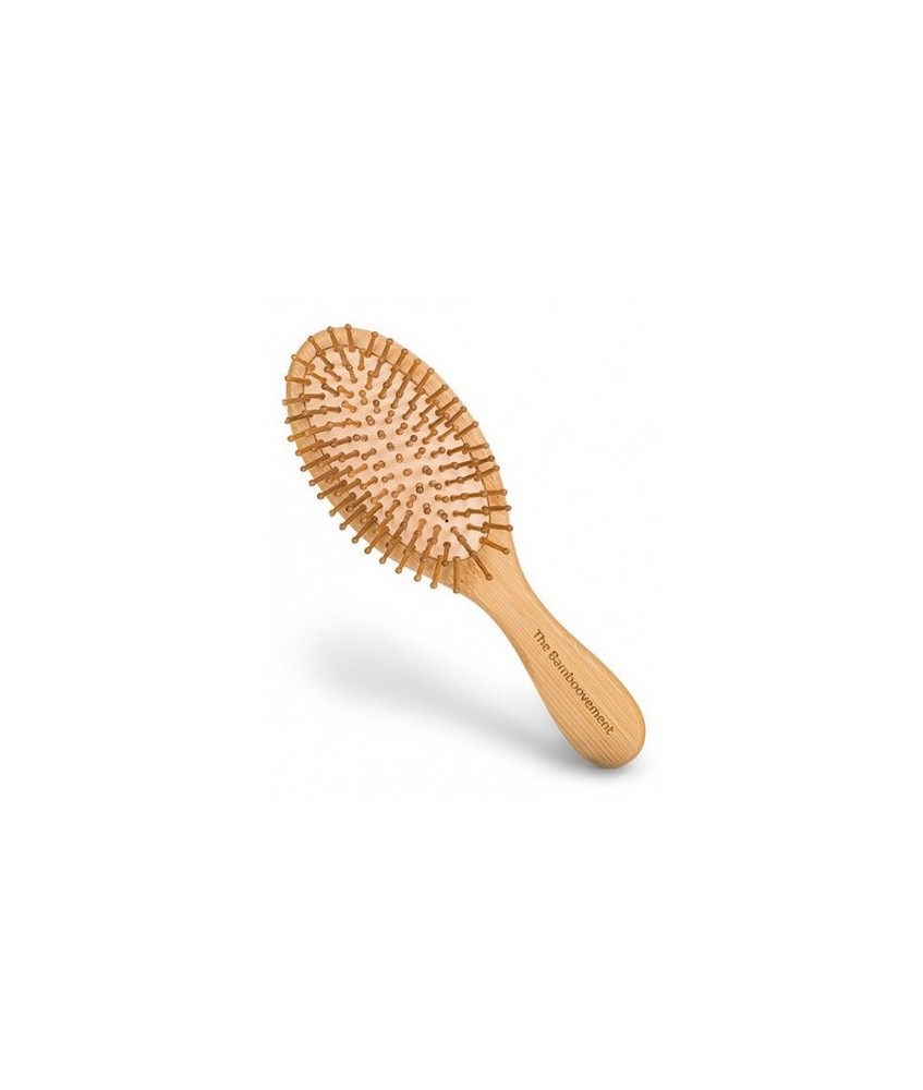 Ideal para pelo corto a medio-largo

Este cepillo sin plástico ni cerdas de origen animal, de bambú certificado FSC, es uno d