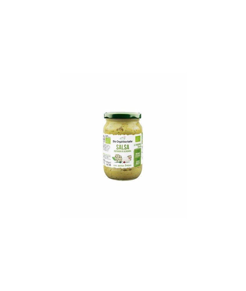 Ingredientes: Alcachofas* 66%, QUESO* Ricotta 8% (suero*, LECHE*), aceite de girasol* 8%, cebollas* 7,4%,QUESO* Parmigiano Regg