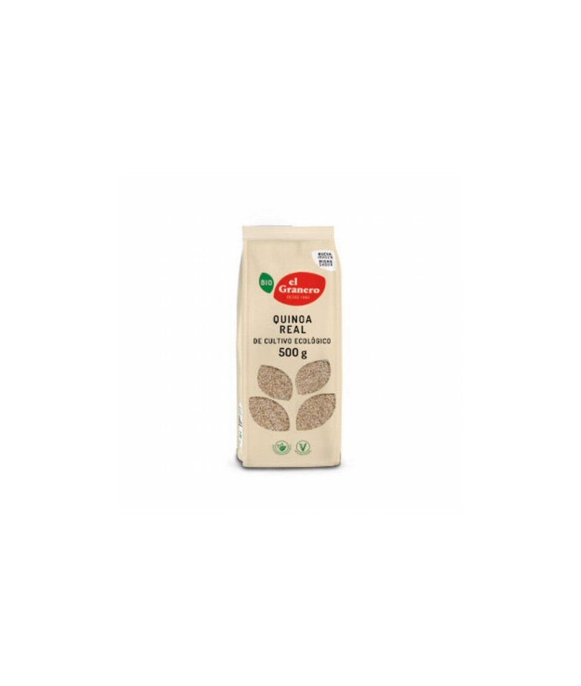 
QUINOA REAL BIO, 500 g
Ref. 011832

Ingredientes: quinoa*. Puede contener trazas de gluten, sésamo, soja y frutos secos.
