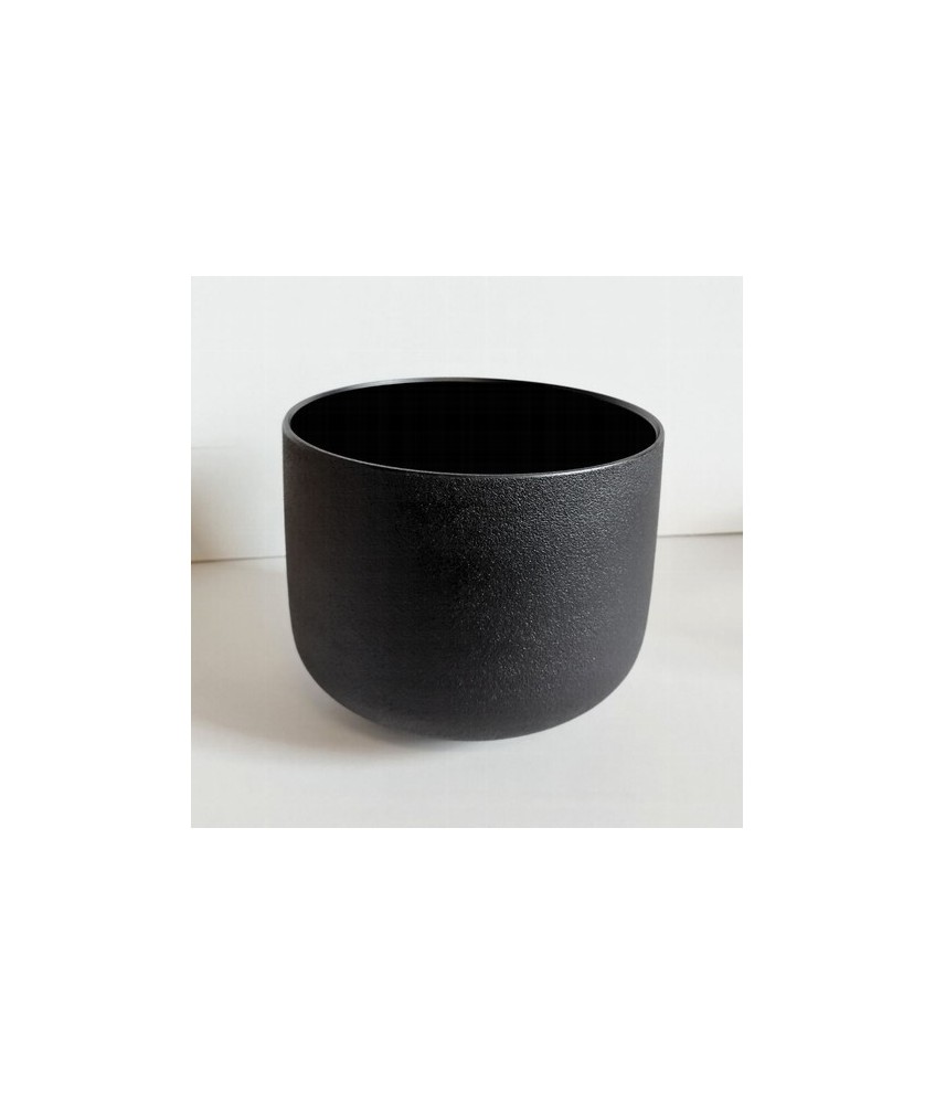 KU.CUENCO NEGRO CUARZO 25 CM.