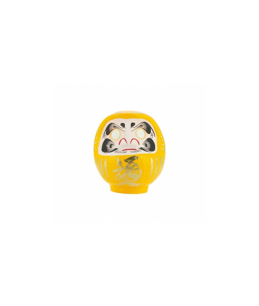 Daruma, Daruma: hago un propósito y te pinto un ojo. Cuando lo haya cumplido, te pintaré el otro.
Siguiendo la tradición, las 