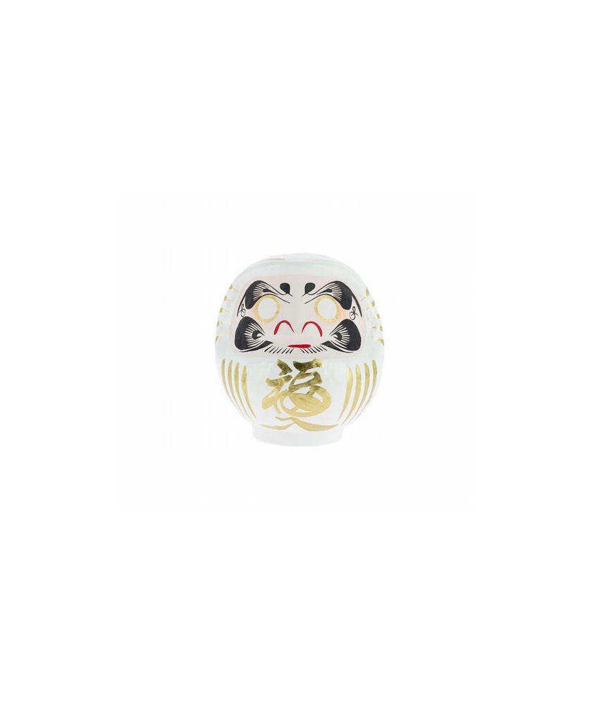 Daruma, Daruma: hago un propósito y te pinto un ojo. Cuando lo haya cumplido, te pintaré el otro.
Siguiendo la tradición, la