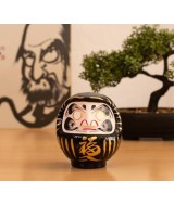 TZ.DARUMA TRADICIONAL PROTECCION NEGRO12 CM.
