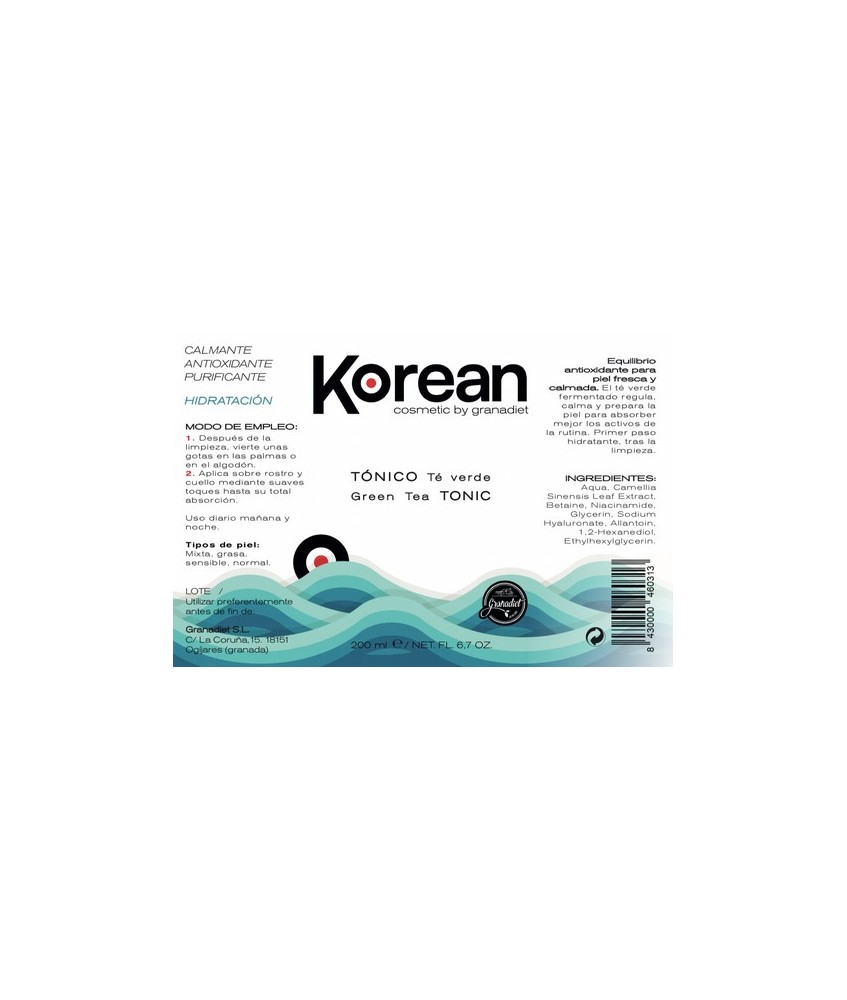 GR.KOREAN TONICO TE VERDE SPRAY 200 ML.
