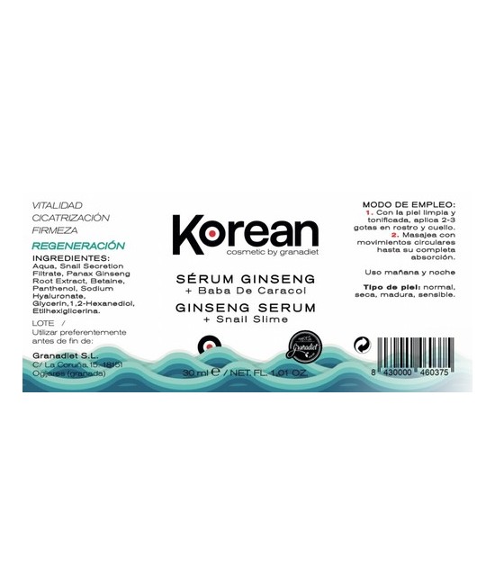 GR.KOREAN SERUM GINSENG 30 ML.