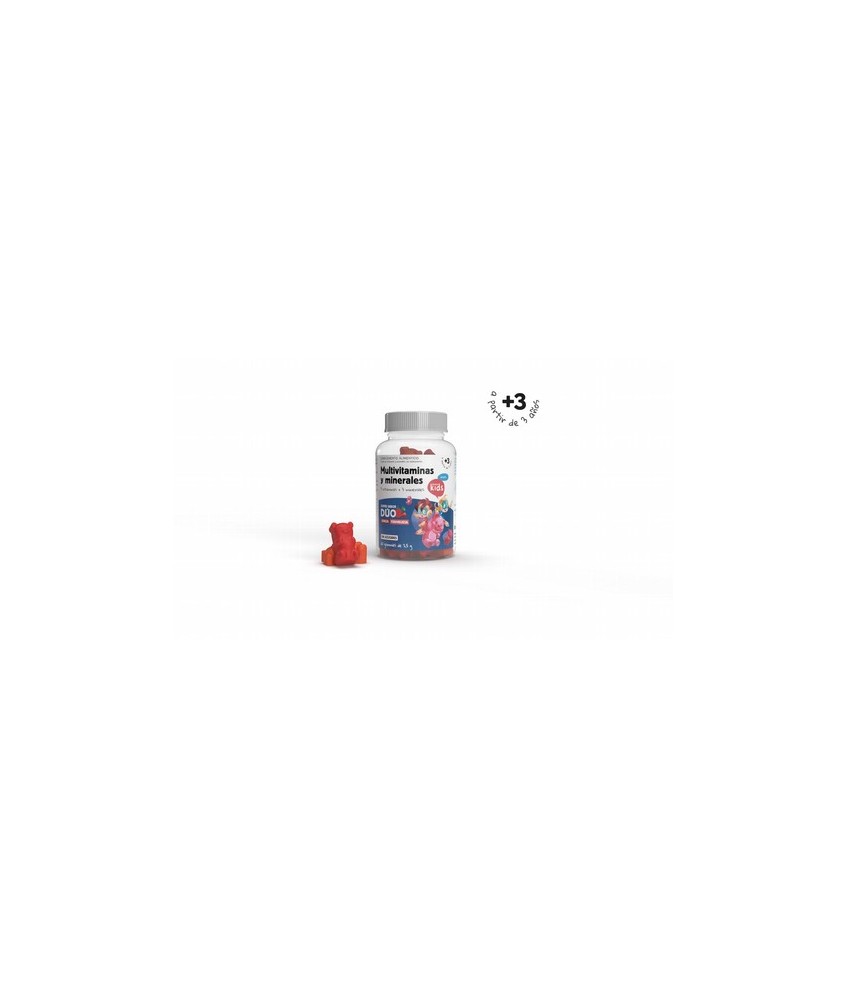 Multivitaminas y minerales gummies
60 gummies de 2,5 g


Complemento alimenticio, en formato de gummies y con sabor a framb