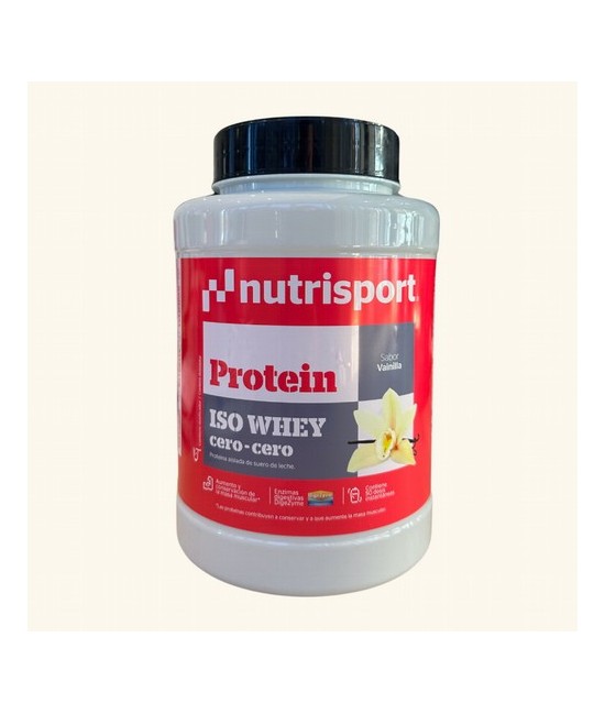 Nuevo Iso Whey Cero-Cero, con los beneficios de siempre, y además, enriquecido con DigeZyme®. Iso Whey Cero-Cero destaca por su
