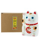 TZ.MANEKI NEKO DARUMA CALICO 11.5 CM.
