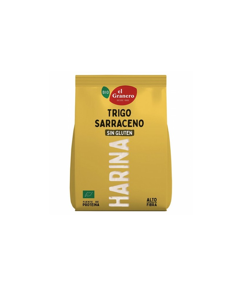 HARINA DE TRIGO SARRACENO SIN GLUTEN BIO, 500 g
Ref. 014827

Ingredientes: harina de trigo sarraceno*.
. (*)=De cultivo eco