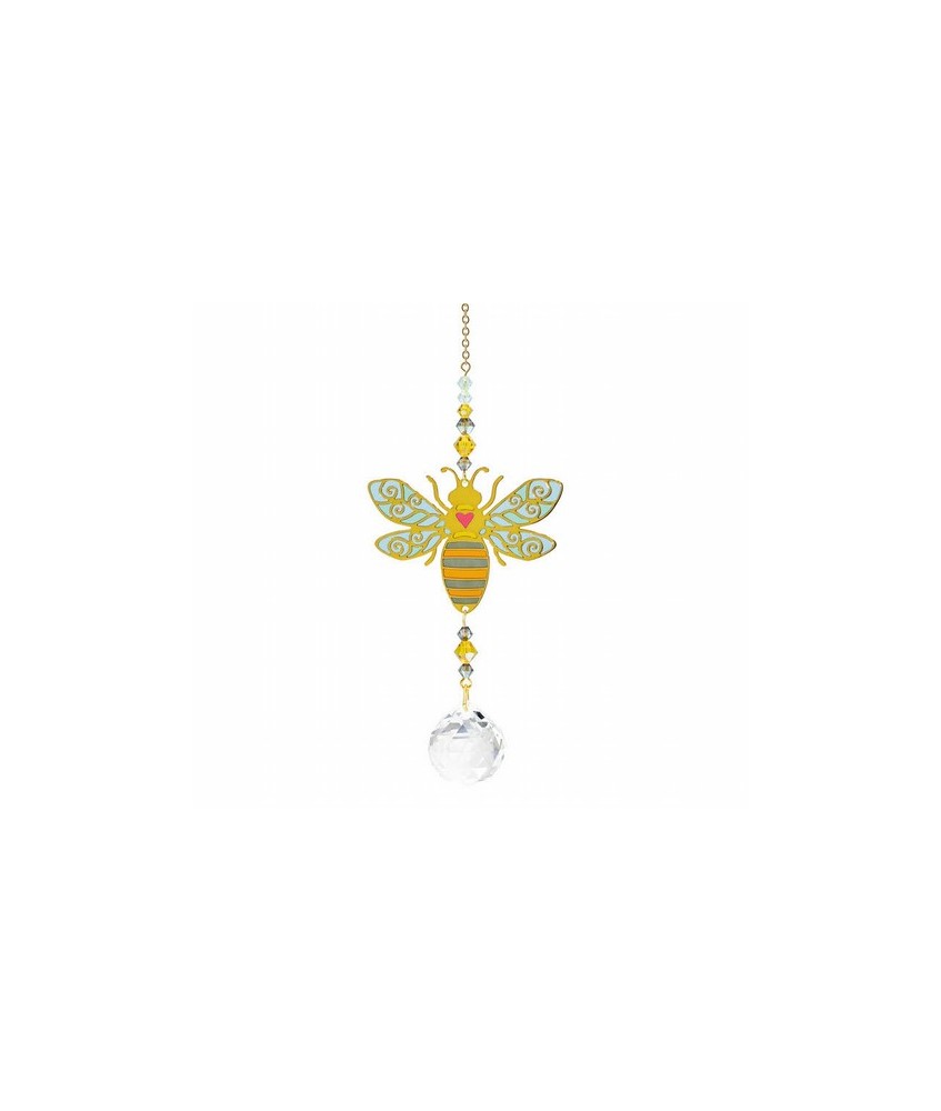 Abeja dorada - Prosperidad y constancia
Día tras día, la abeja recoge incansablemente el néctar de las flores y produce esa jo
