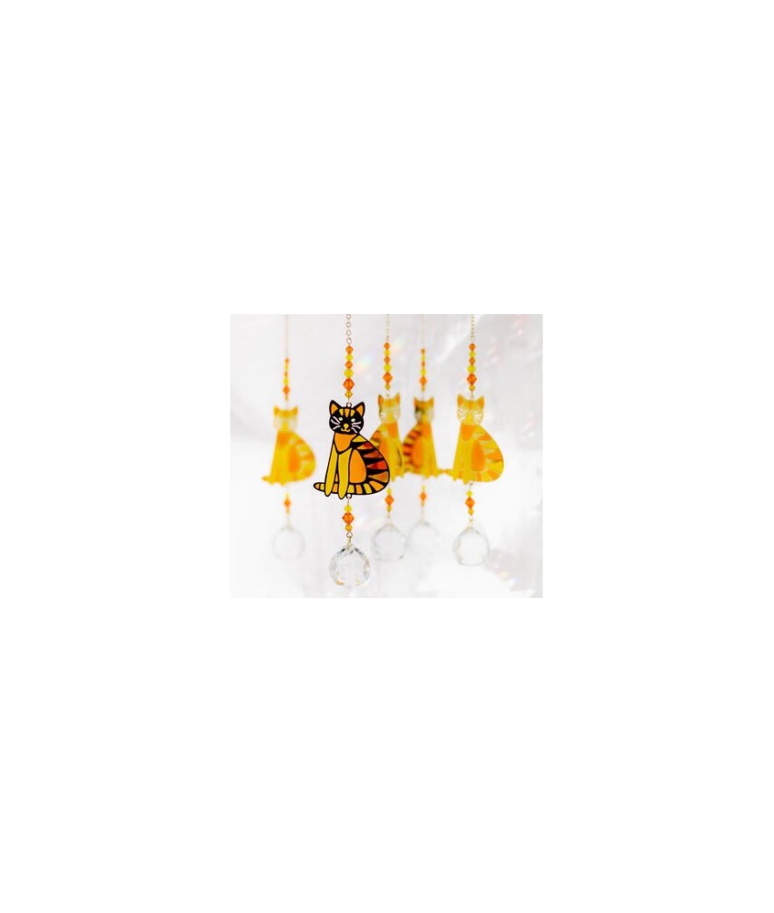 TZ.CRISTAL FENG SHUI GATO ROMEO AFECTO