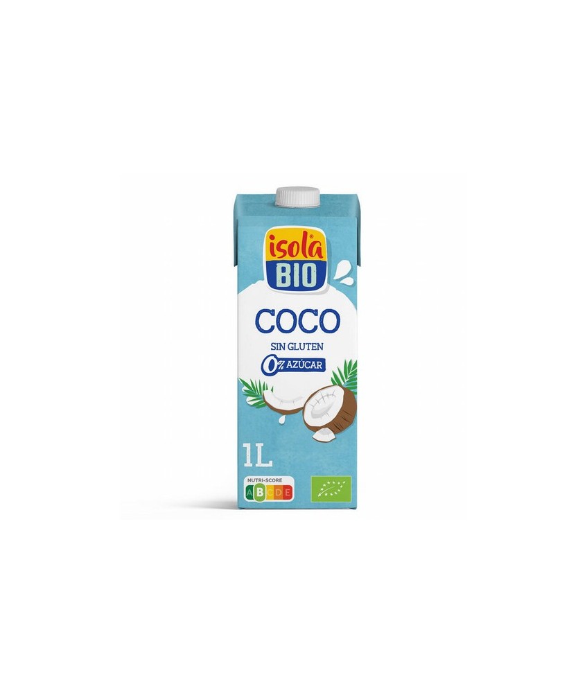 
BEBIDA VEGETAL DE COCO SIN AZUCAR BIO, 1 L
Ref. 605054

Ingredientes: agua, leche de coco* 8% (60% coco* que corresponde a