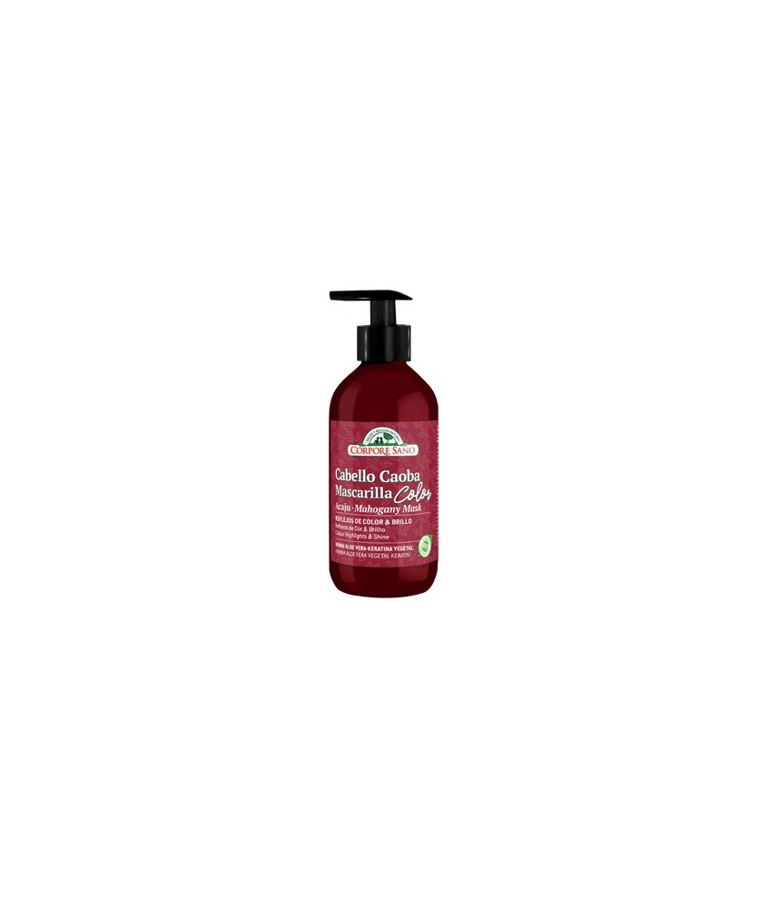 Mascarilla Color Cabello Caoba
HENNA, ALOE VERA, ACEITE DE JOJOBA, GIRASOL, KERATINA VEGETAL
Mascarilla capilar que intensifi