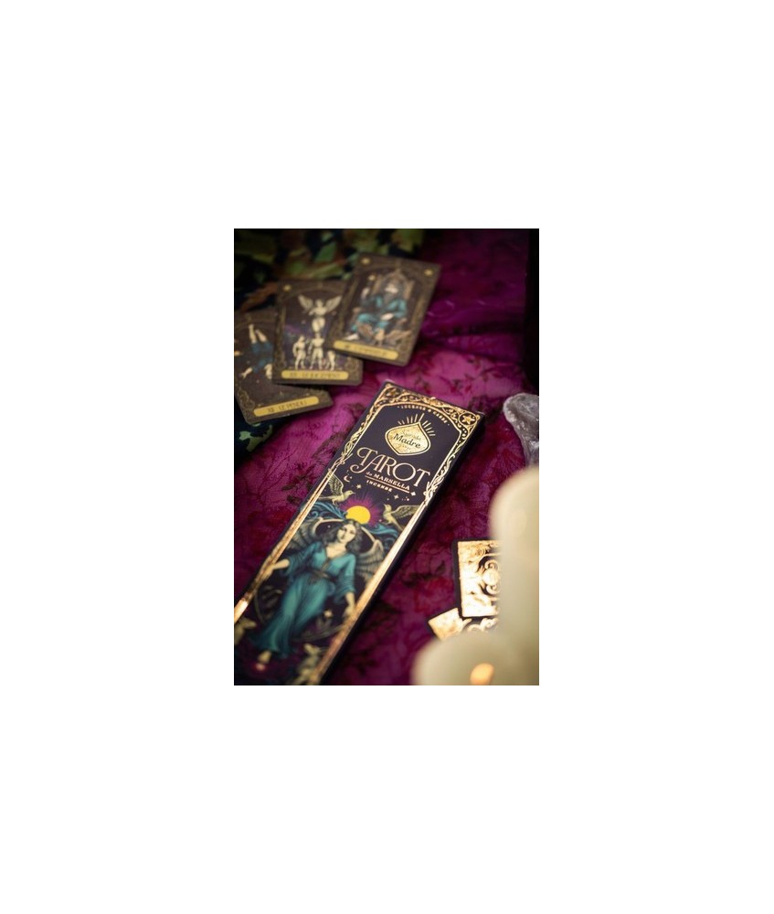 Incienso Tarot de Marsella Magnolia  Olibano Sagrada Madre. Varitas de incienso artesanal con aroma floral y amaderado, ideale
