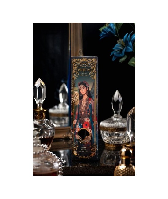 El incienso Tao Perfum Brisa Floral ofrece una fragancia delicada y luminosa, con notas frescas de flores y un suave toque prim