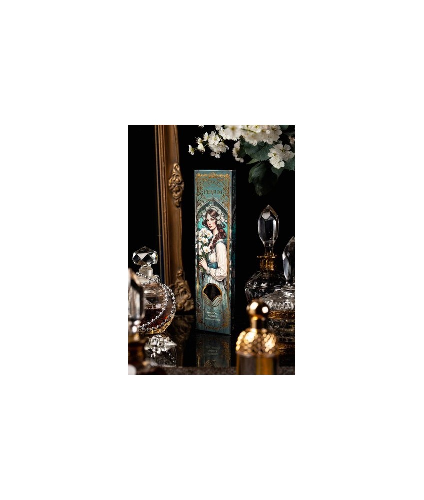 El incienso Tao Perfum Vainilla Mística combina dulzura aterciopelada con matices cálidos y envolventes, evocando misterio y bi