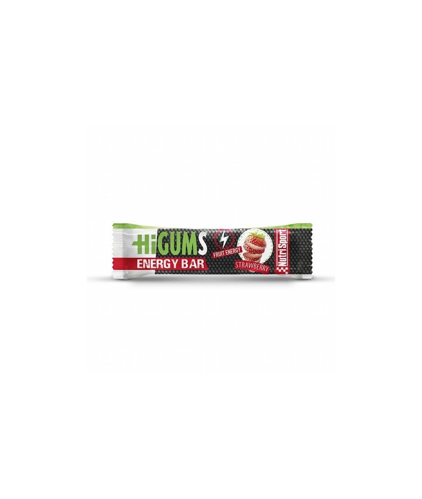 NS.HIGUMS ENERGY BAR STRAWBERRY 28 UNID.