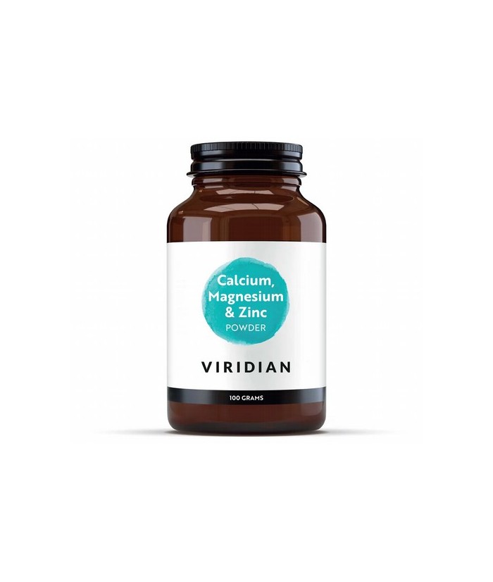 El polvo de calcio, magnesio y zinc de Viridian es un equilibrio sinérgico y altamente absorbible de nutrientes clave que inter